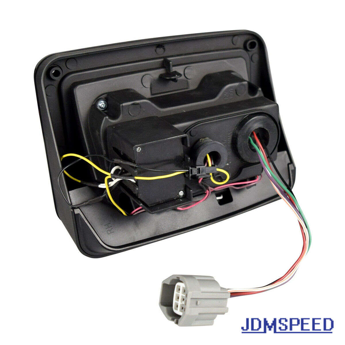 For Jeep Wrangler JKU JK Smoked Avenger 07-18 LED Tail Light W/Turn Signal Lamp