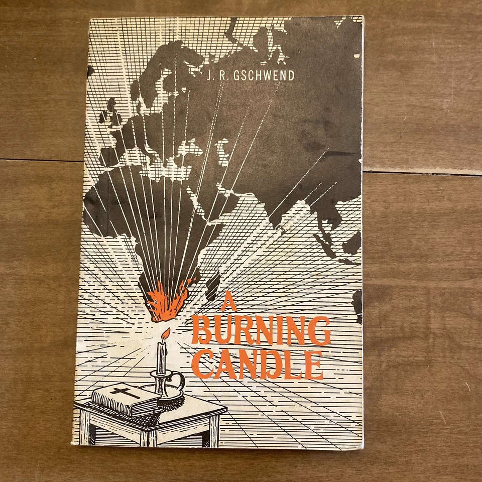 A Burning Candle By J R Gschwend