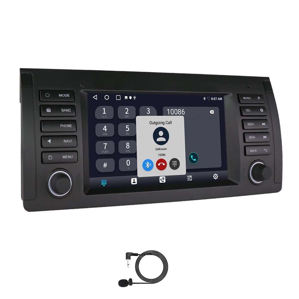 For BMW E53 X5 E39 Car Stereo Player 7" Android 12 Radio GPS Navigation CarPlay