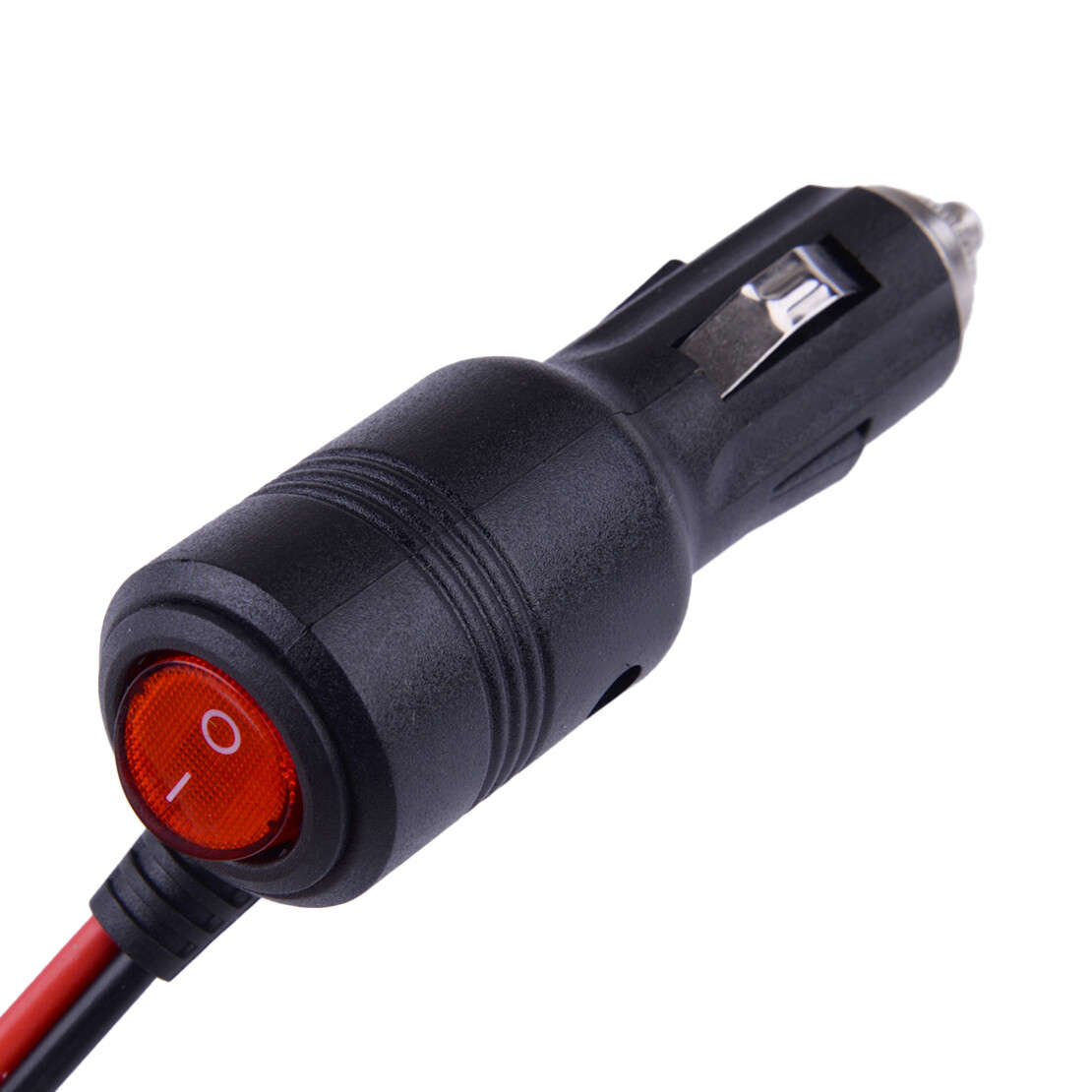 12V Car Cigarette Lighter Extension Cable Plug Socket Adapter with Switch yw