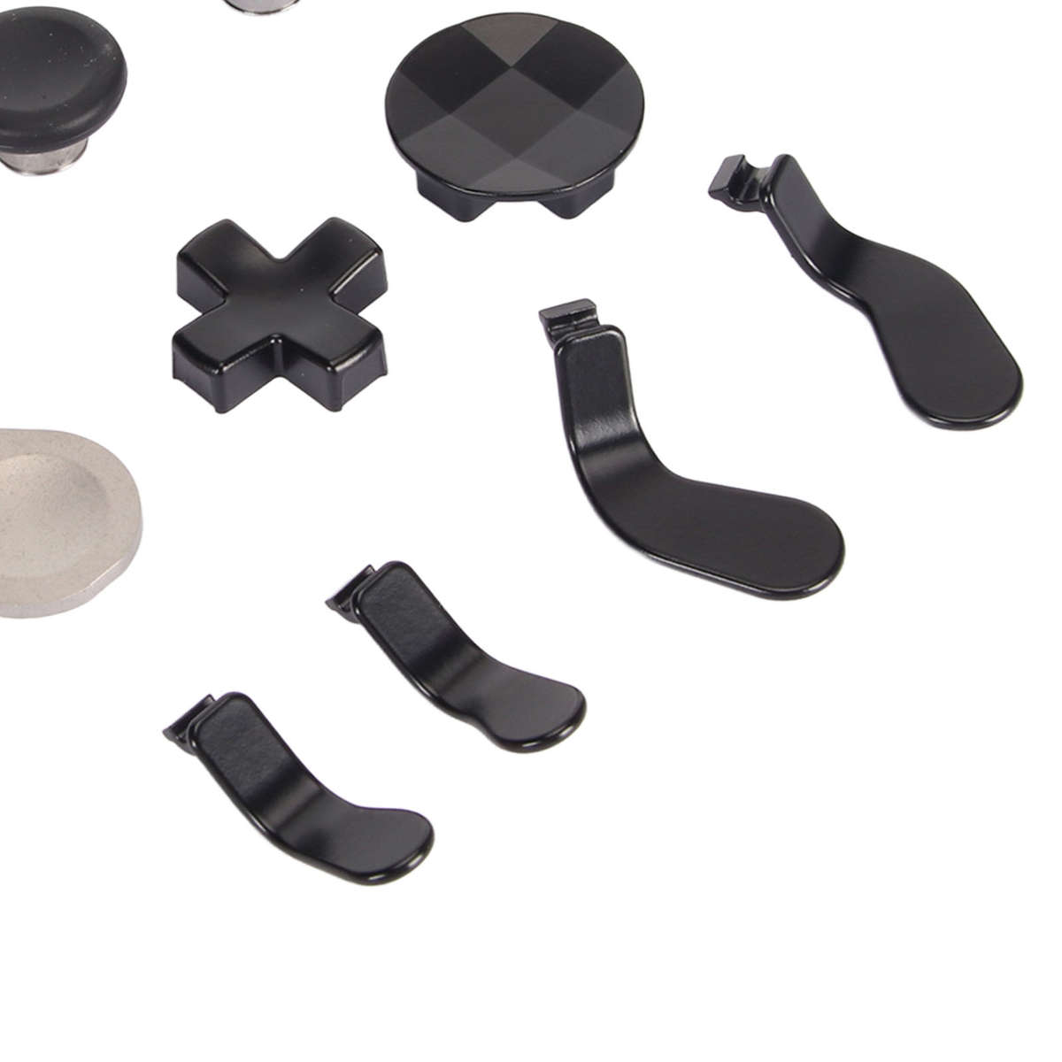Black Replacement Thumbsticks Kit Sensitive Magnetic Metal Thumbsticks For X New