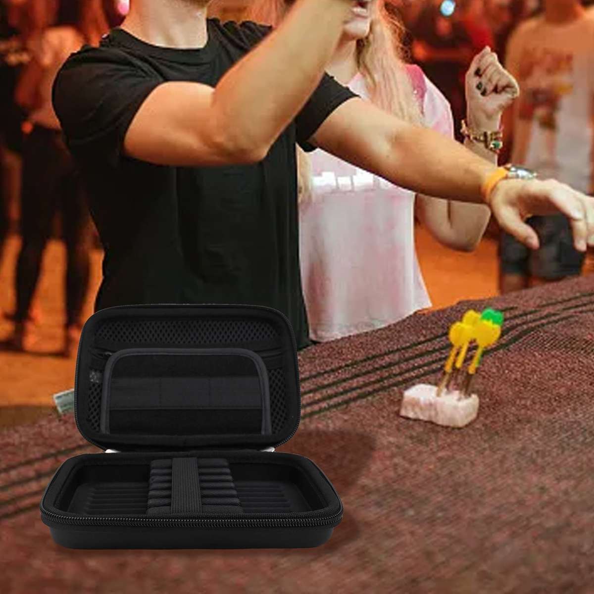 Portable Darts Carry Case With Double for PROTECTION Fits All Types Of Darts