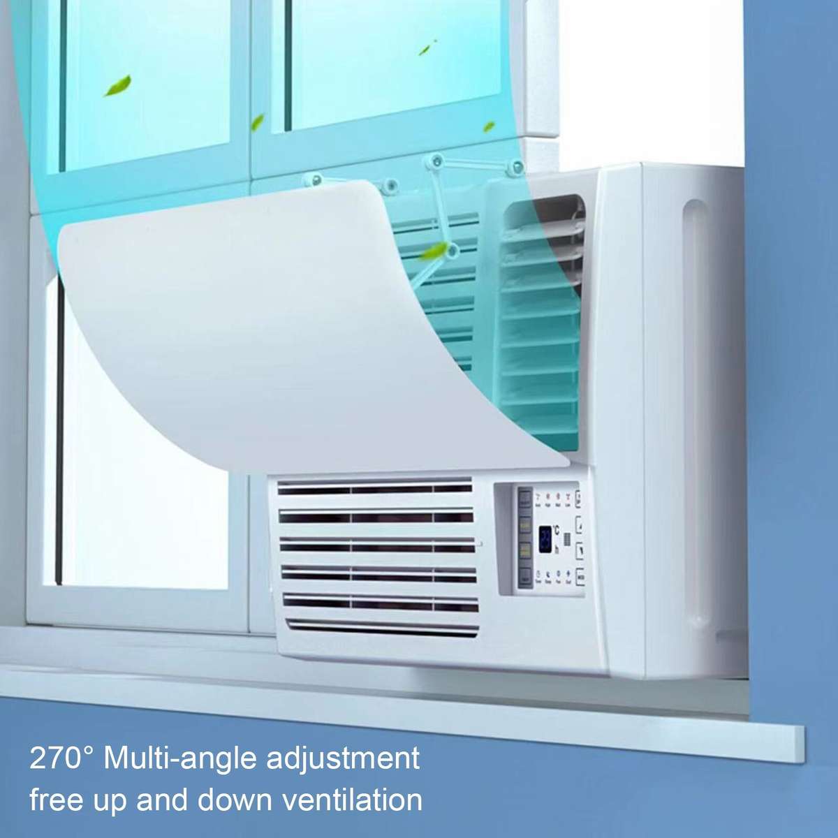 Consistent Temperature Air Vent Deflector For Wall AC Unit Experience
