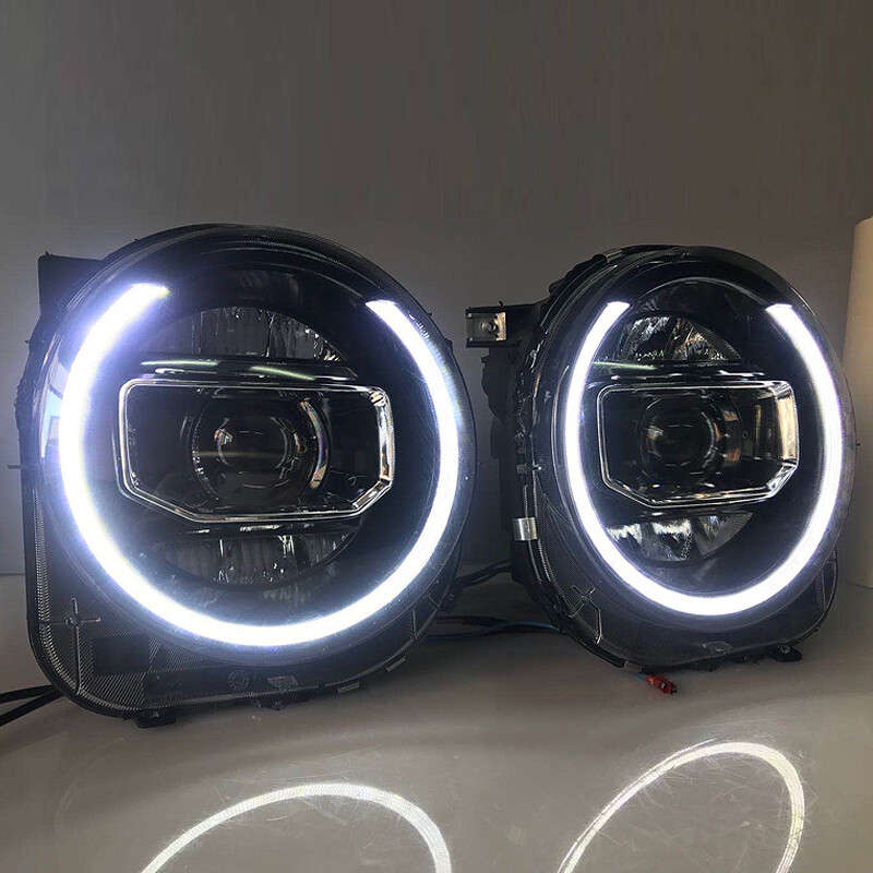 Headlights LED DRL Running lights Car Headlight For Jeep Renegade 2014-2021