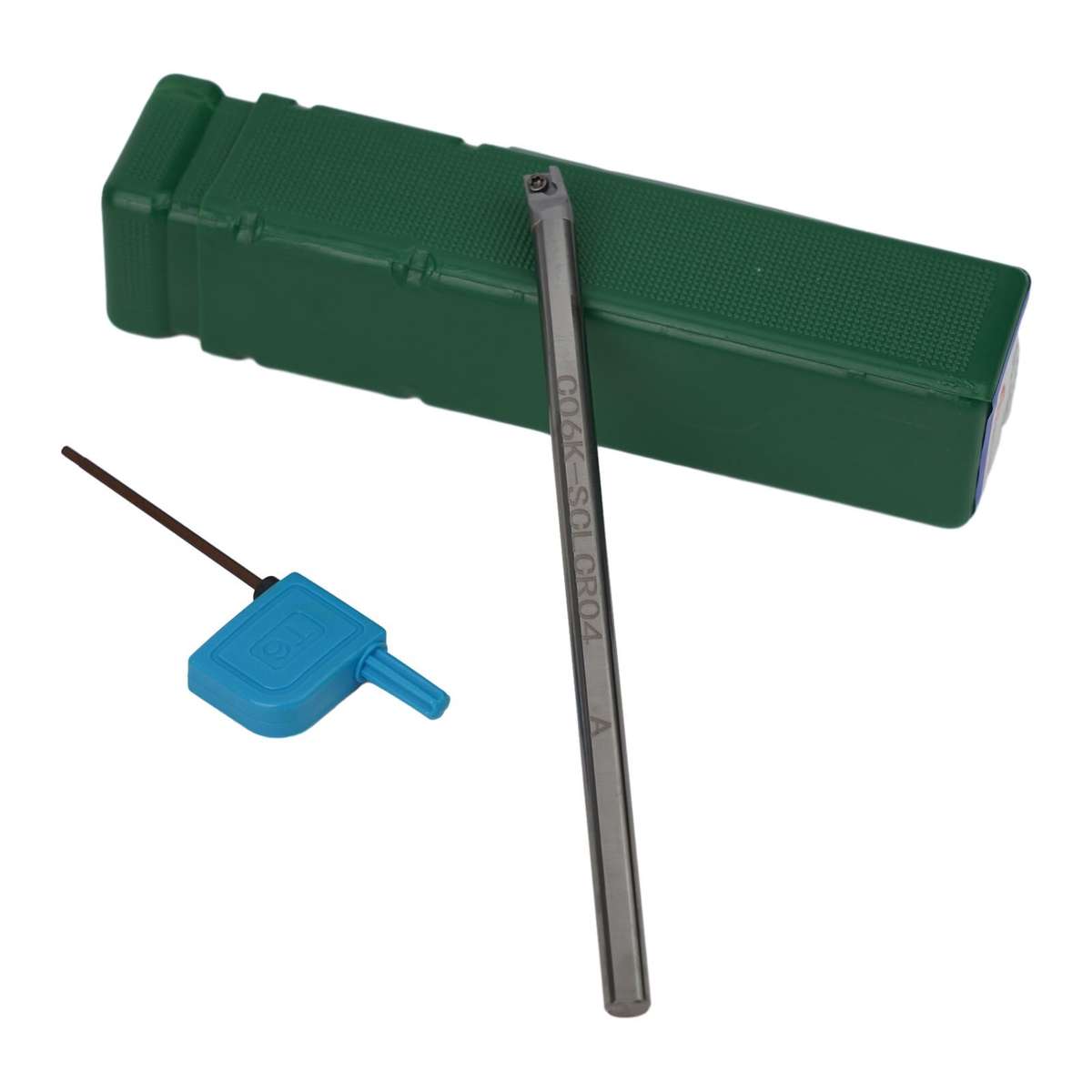 Reliable Solid Carbide Turning Tool Holder C06K SCLCR04 For CCGT04 Blades
