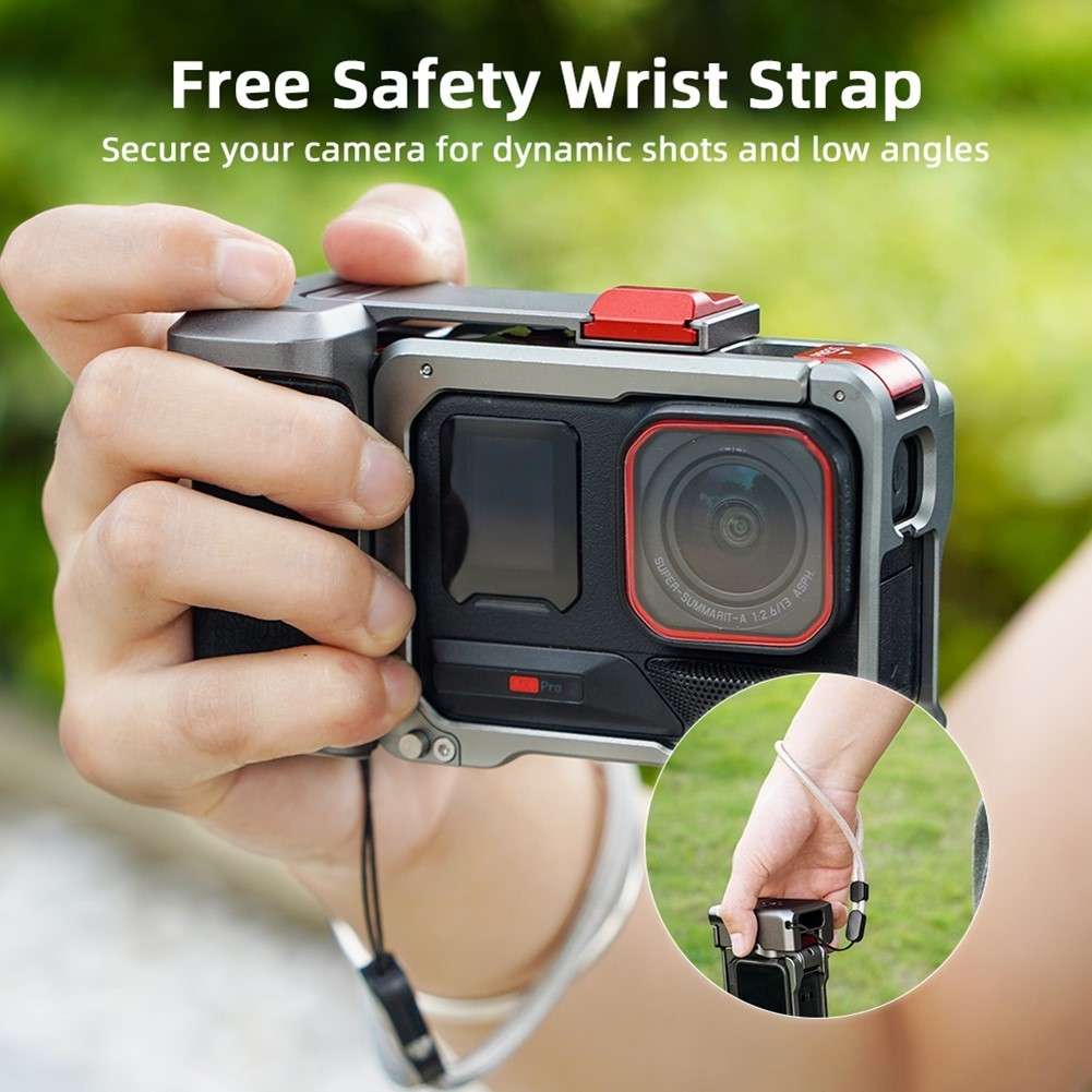 For Insta360 AcePro/2 Street Photography Handle: Portable Non-Slip Grip