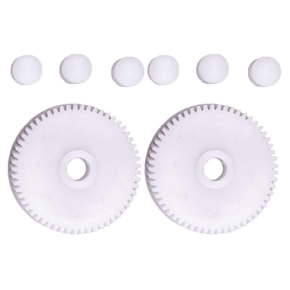 Headlight Motor Gear Rebuild Kit- 2 Gears & 6 Bushing For Corvette 88-96