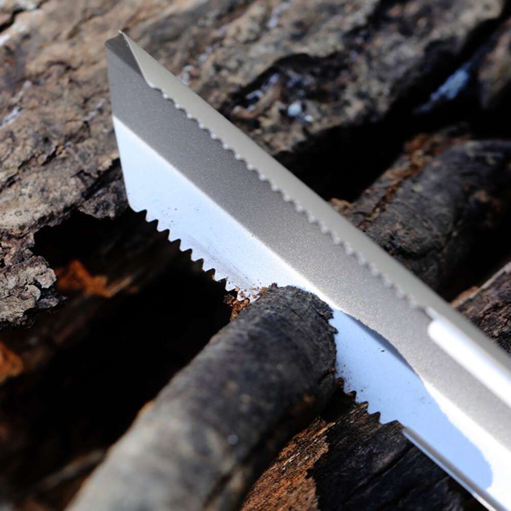 Compact Camping Trowel With Serrated Edge Essential Outdoor Tool