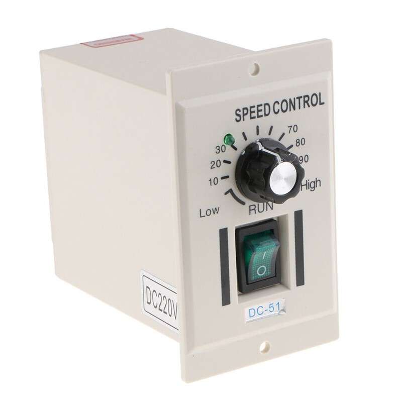 Motor Speed Control Controller AC 220V DC 180V Adjustable For DC 0-400W Motor