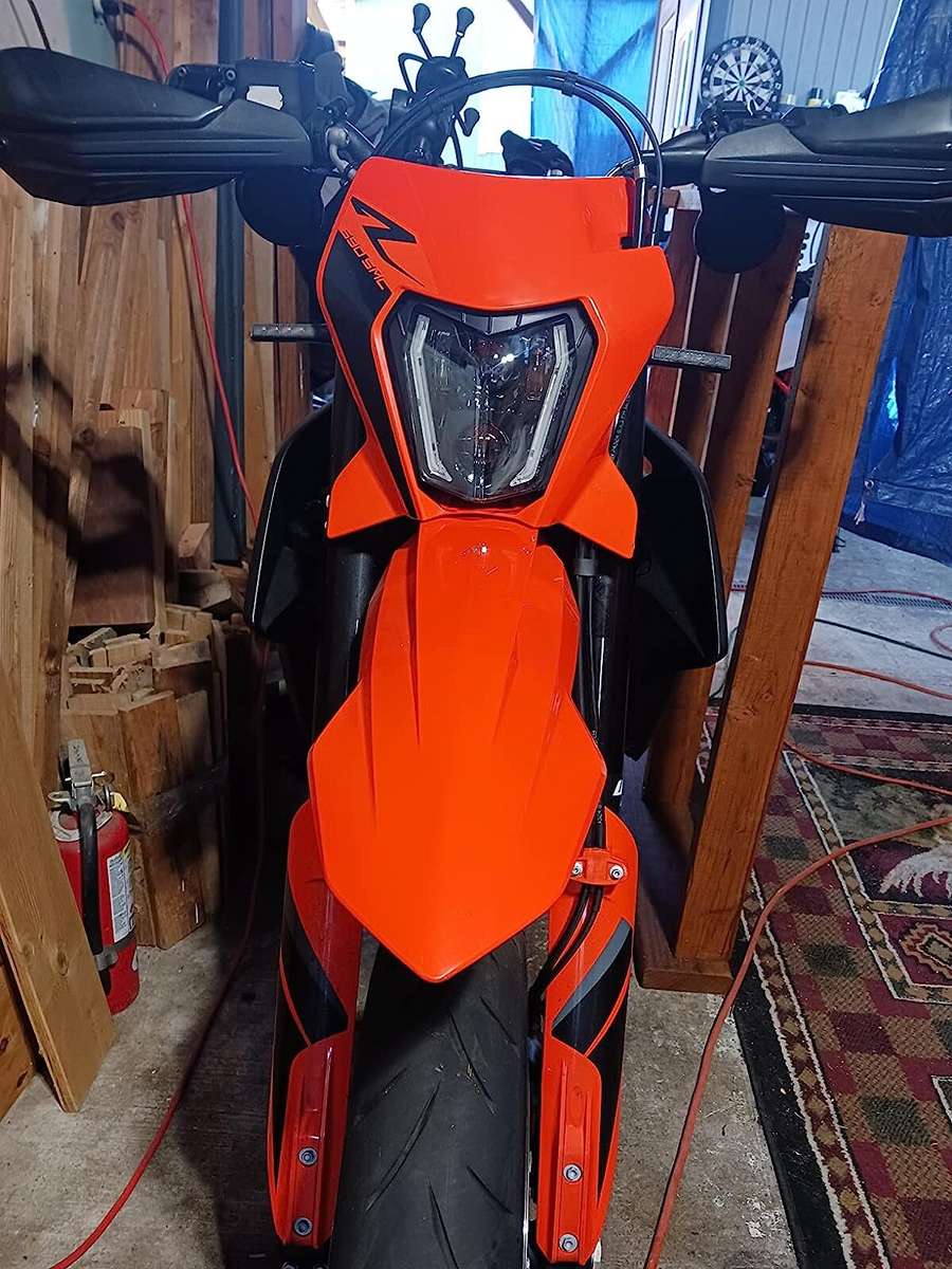 LED Headlight Hi/Low Beam For KTM 200 250 300 450 500 XCW 350 EXC-F XCF-W