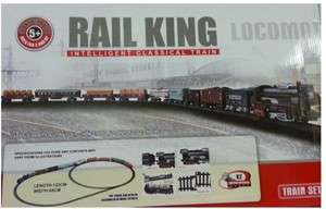 Bige Size Train Set Rail King Intelligent Classical Train, Complete Circuit Free P&P