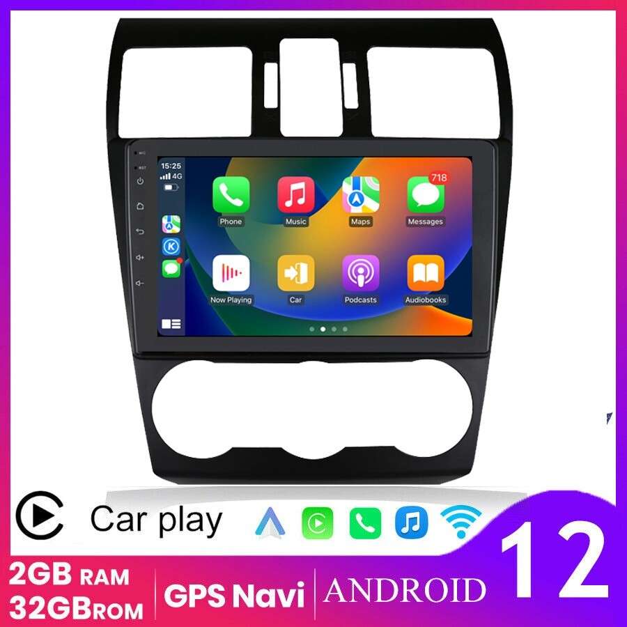 9" Android 13 Car Stereo Radio GPS Carplay For Subaru Forester Impreza 2012-2014