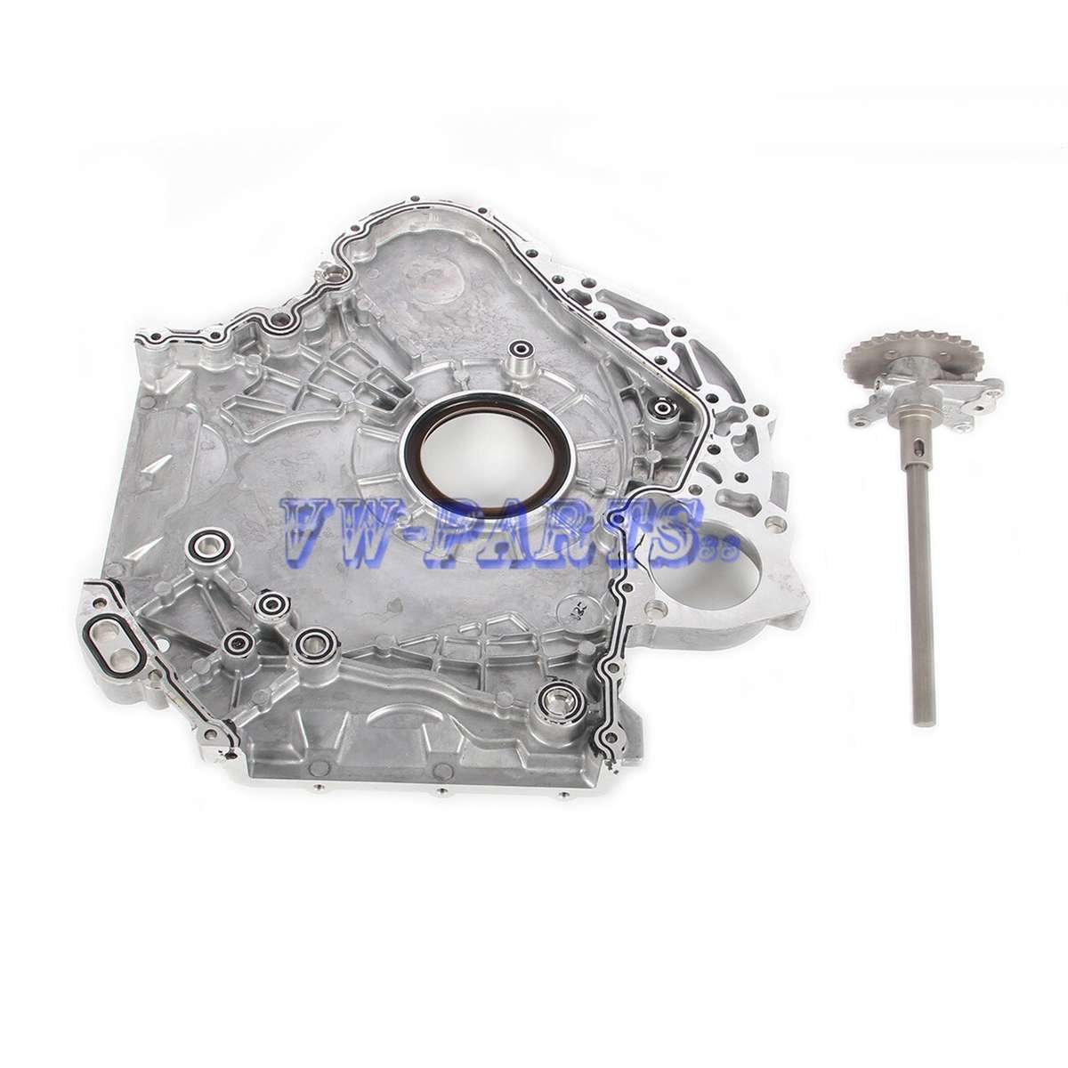 3.2L End Cap Crankshaft Sealing Flange Fit For AUDI A4 A6 A8 AUK BKH BYU