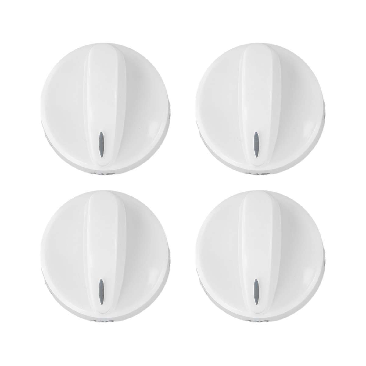 4 Pack Gas Range Knobs For Kenmore And For Sears Ovens Model 316442512