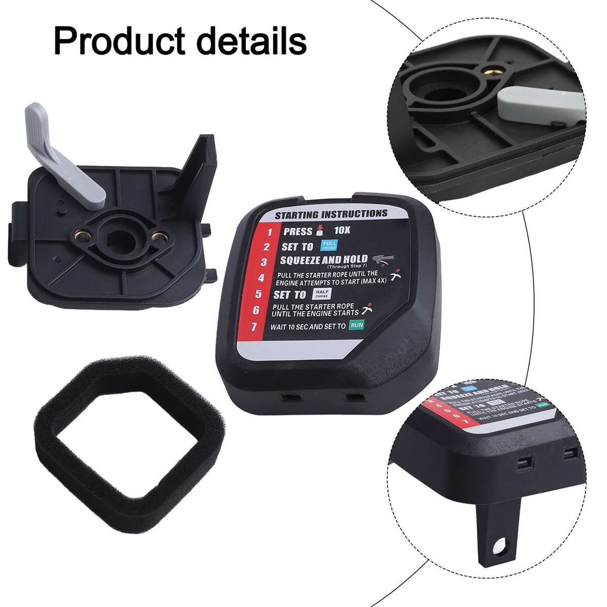 Air Filter Cover Shells For UT33600B And UT33650B OEM Replacement Parts