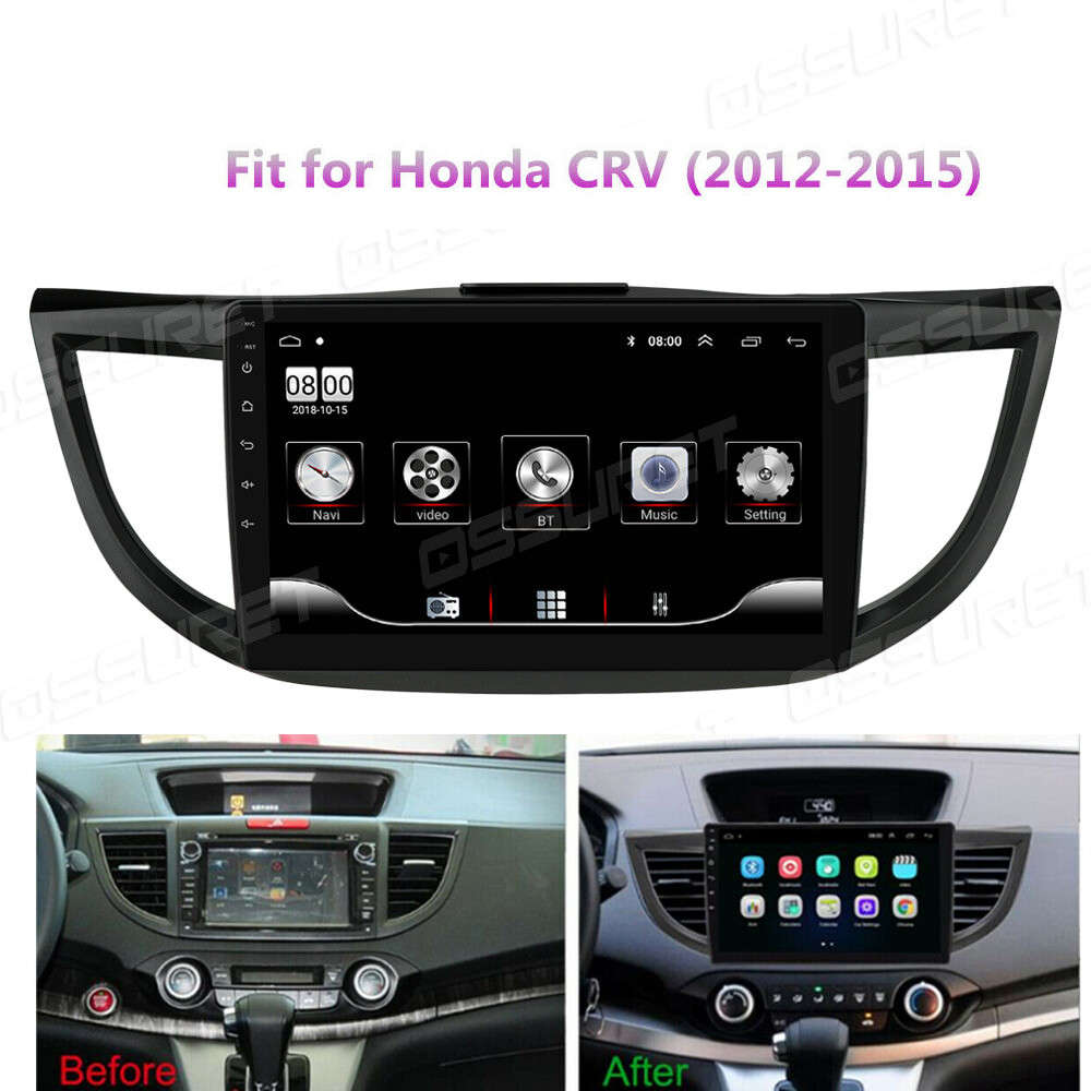 10.1" Android Car Stereo Radio CarPlay 2+32G BT GPS WIFI For Honda CRV 2012-2016