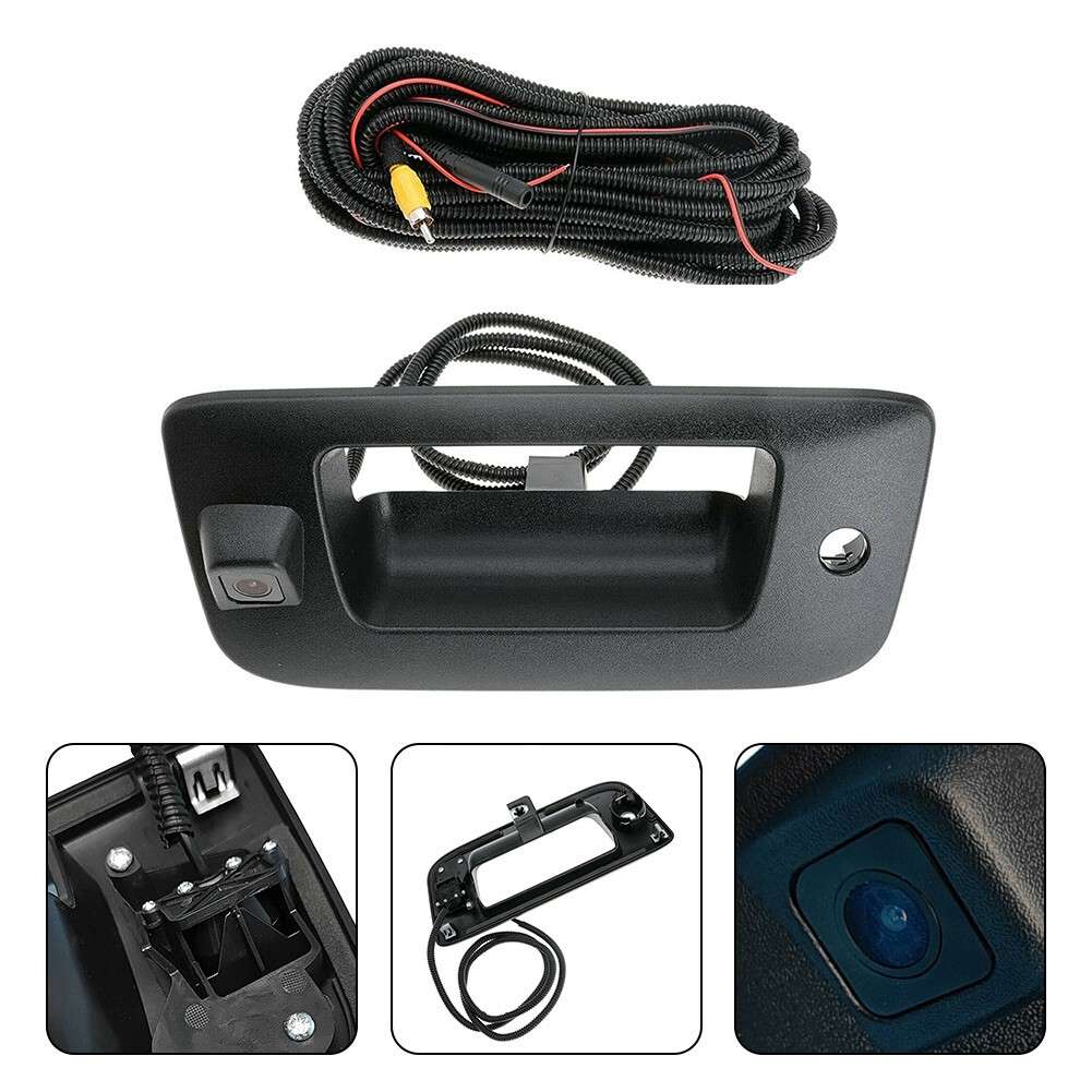 Rear Tailgate Handle Backup Camera For Silverado For GMC Sierra09-14