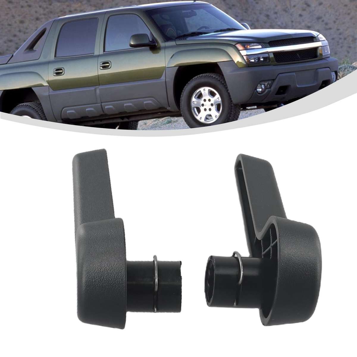 Right & Left Seat Recliner Handle For GMC Sierra For Chevy 2007-2014