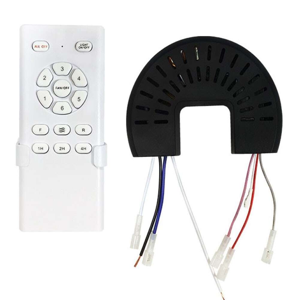 Wide Voltage Range Remote Control Kit For 24V 6 Speed Ceiling Fan Light