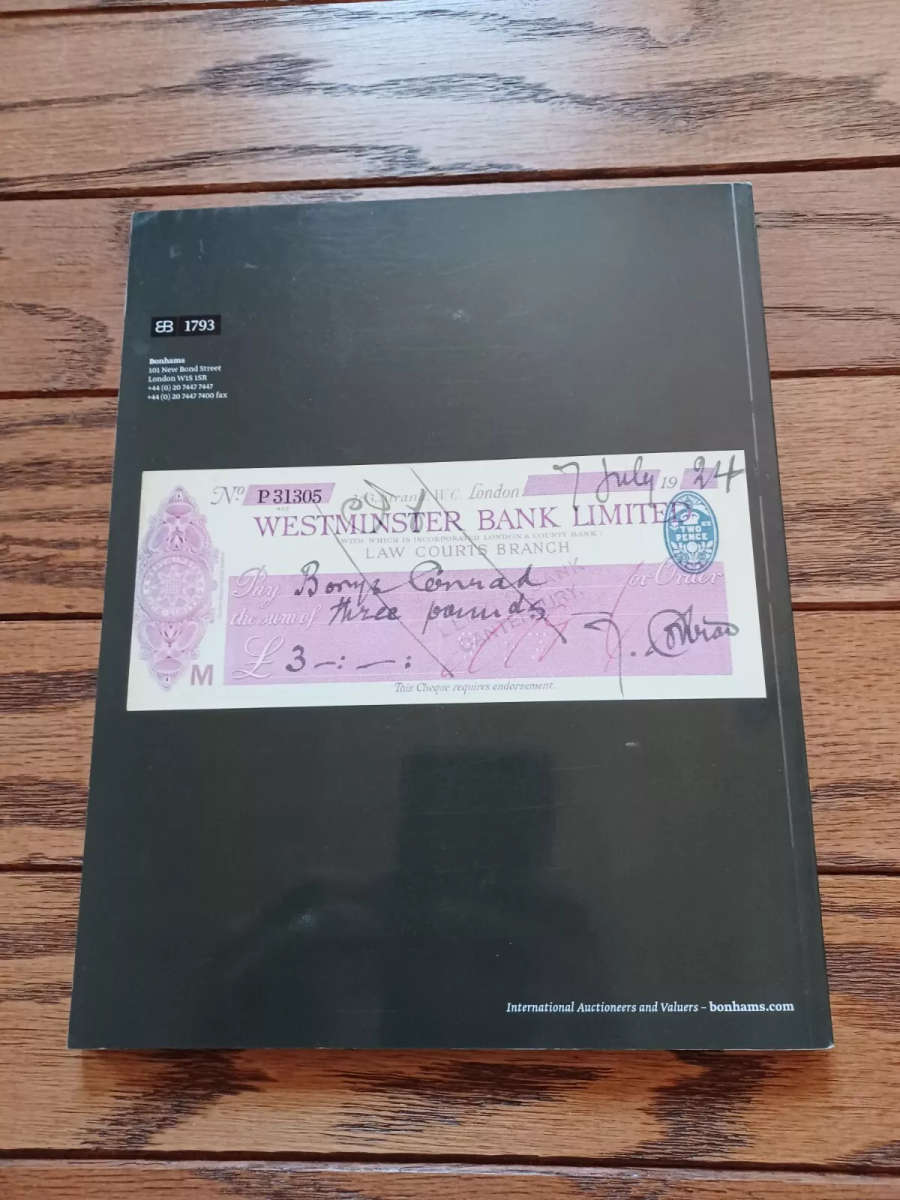 The autograph letters & manuscripts of the late Michael Silverman (Bonhams catalogue)