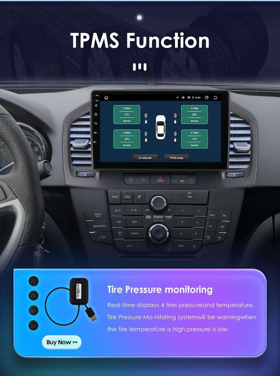 Android 12 GPS Stereo For Buick Regal 2009-2013 Car Radio RDS Auto Carplay Navi
