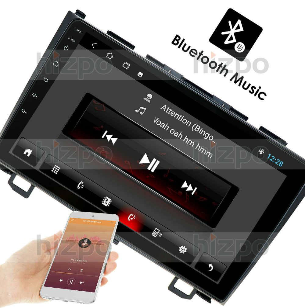For Honda CRV 2007-2011 Car Stereo GPS Navi Radio CarPlay Android 2+32GB +Camera