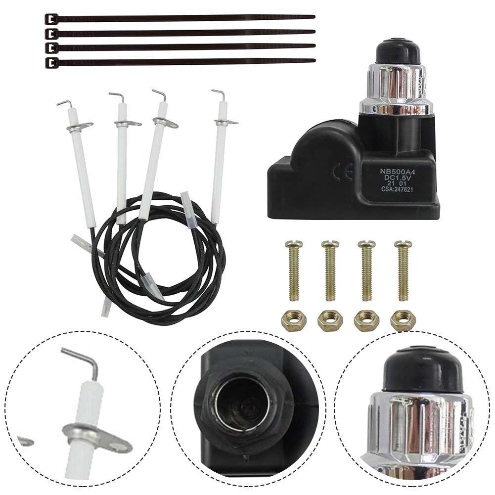 For 36 Inch Griddle Grill for IGNITION Kit Push Button Electronic-Bat