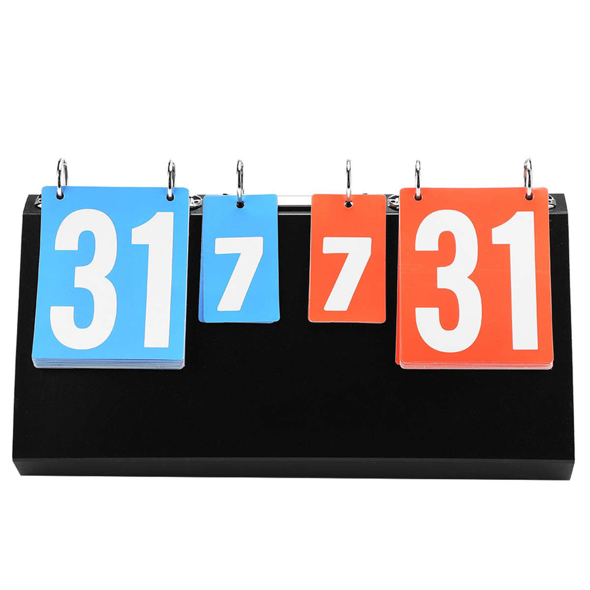 Portable Table Top Scoreboard Flipper Multi Sports Score Flip Scoreboard CW