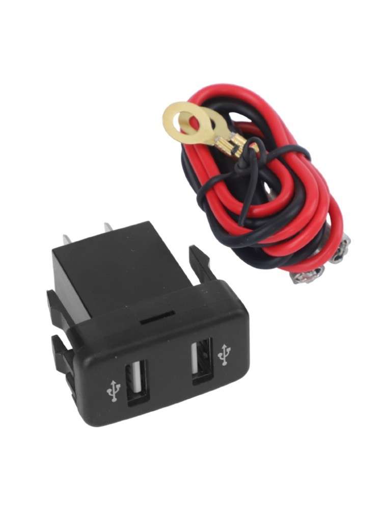 Car Dual USB Phones Charger Parts For Toyota FJ-Cruiser 2007-2014 Accessories