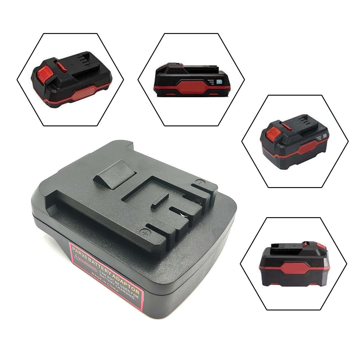 Battery Adapter for Parkside 20v battery Convert to for Bosch 18v BAT Power tool