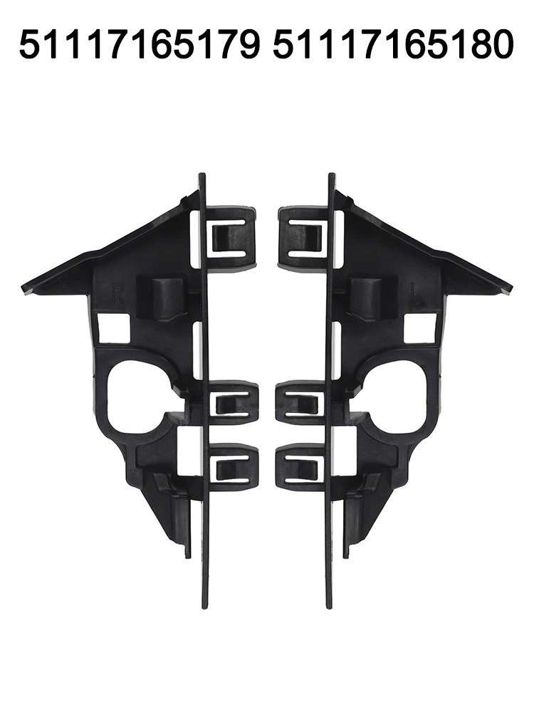 For Z4 03-08 Pair Front Bumper Bracket Holder 51117165180 For BMW For E85 E86