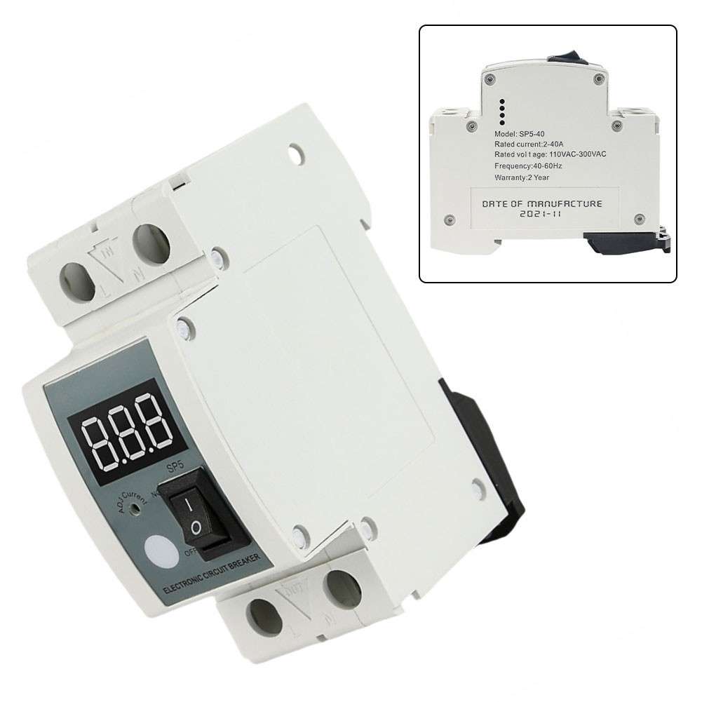 40A Current Limiter With Adjustable Range And LED Indicator For Circuit Use