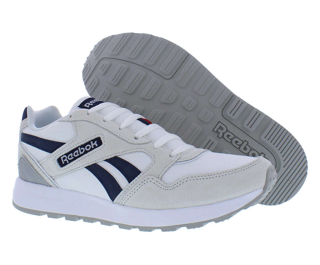 REEBOK GL1000 CLOUD WHITE VECTOR NAVY FLASH RED SNEAKERS