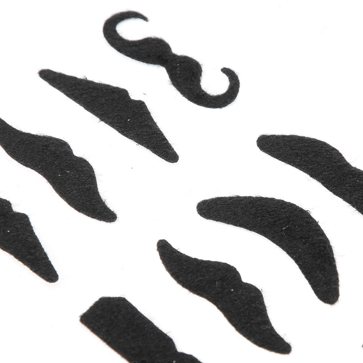 20 Pieces Fake Mustaches Funny False Beard Black Mustaches For Costume Acces CHW