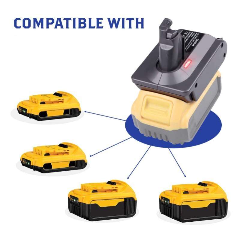 V8 Battery Adapter for Dewalt 20V Li-ion Battery Convert to For Dyson V8 Series
