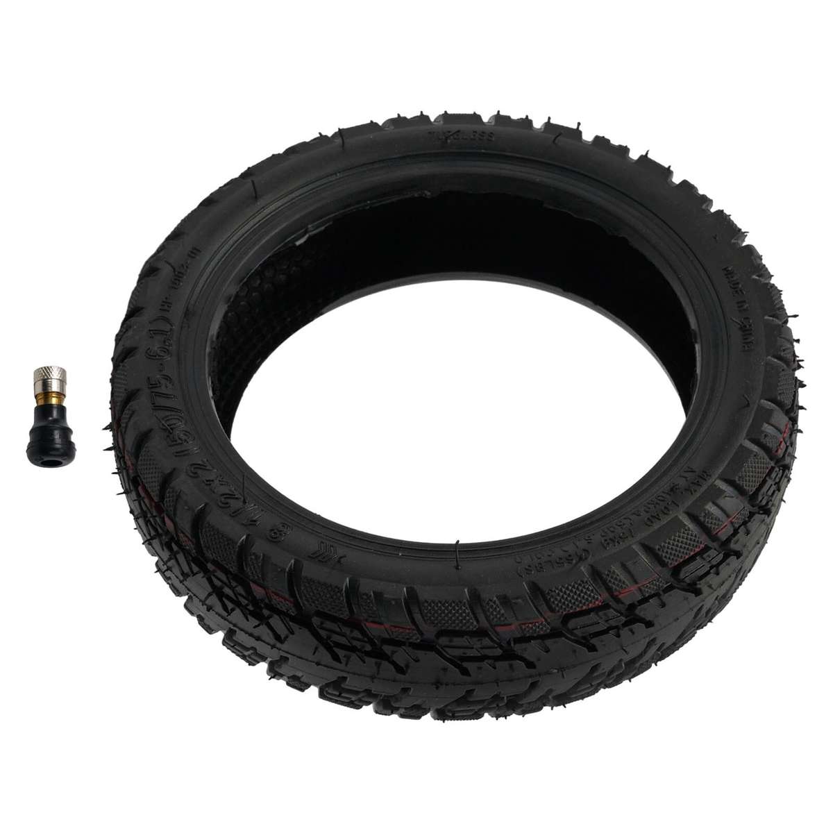 8 1/2*2 Electric Scooter Tire 50/75-6.1 Off-road Tubeless Tyre For