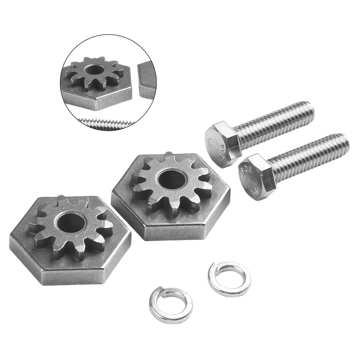 Lawn Mower Part Deck Adjustment Gear For Bolens