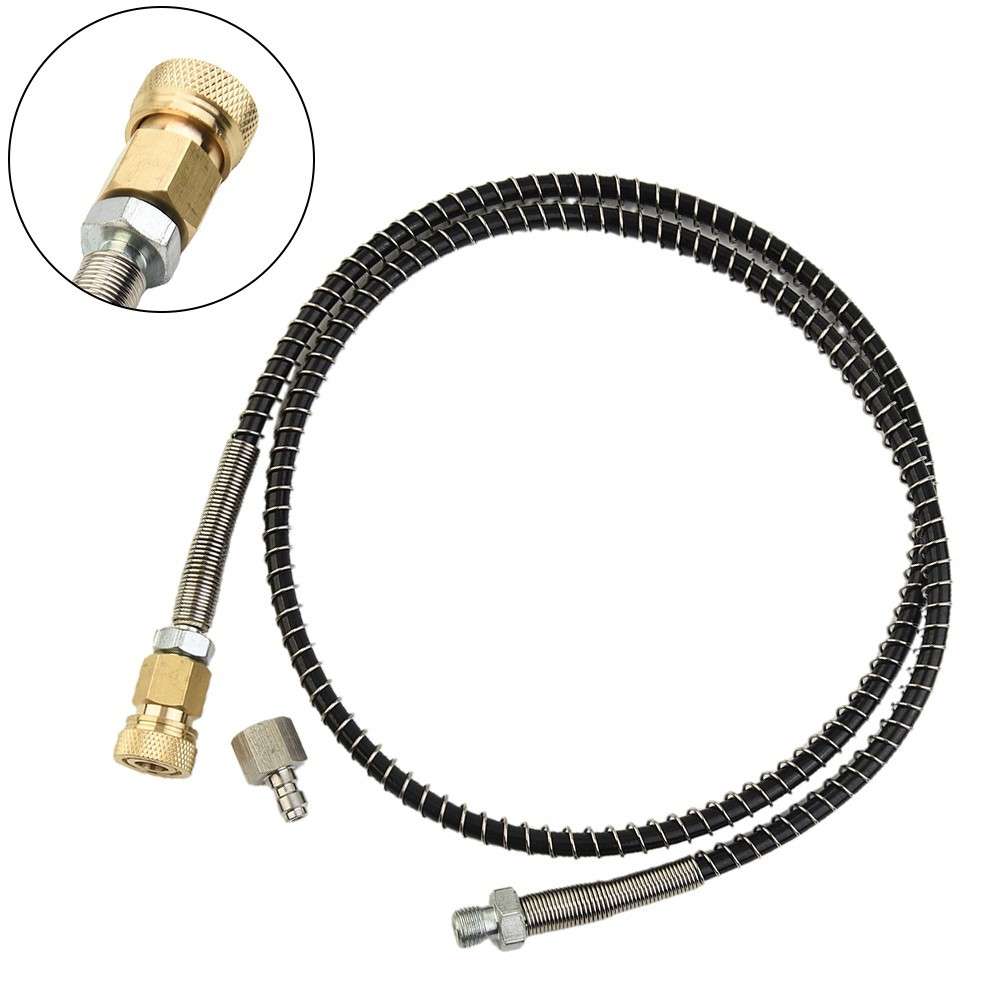 36'' Braided Hose With Quick Release For 4500 PSI For HPA SCUBA PCP Tank Fill