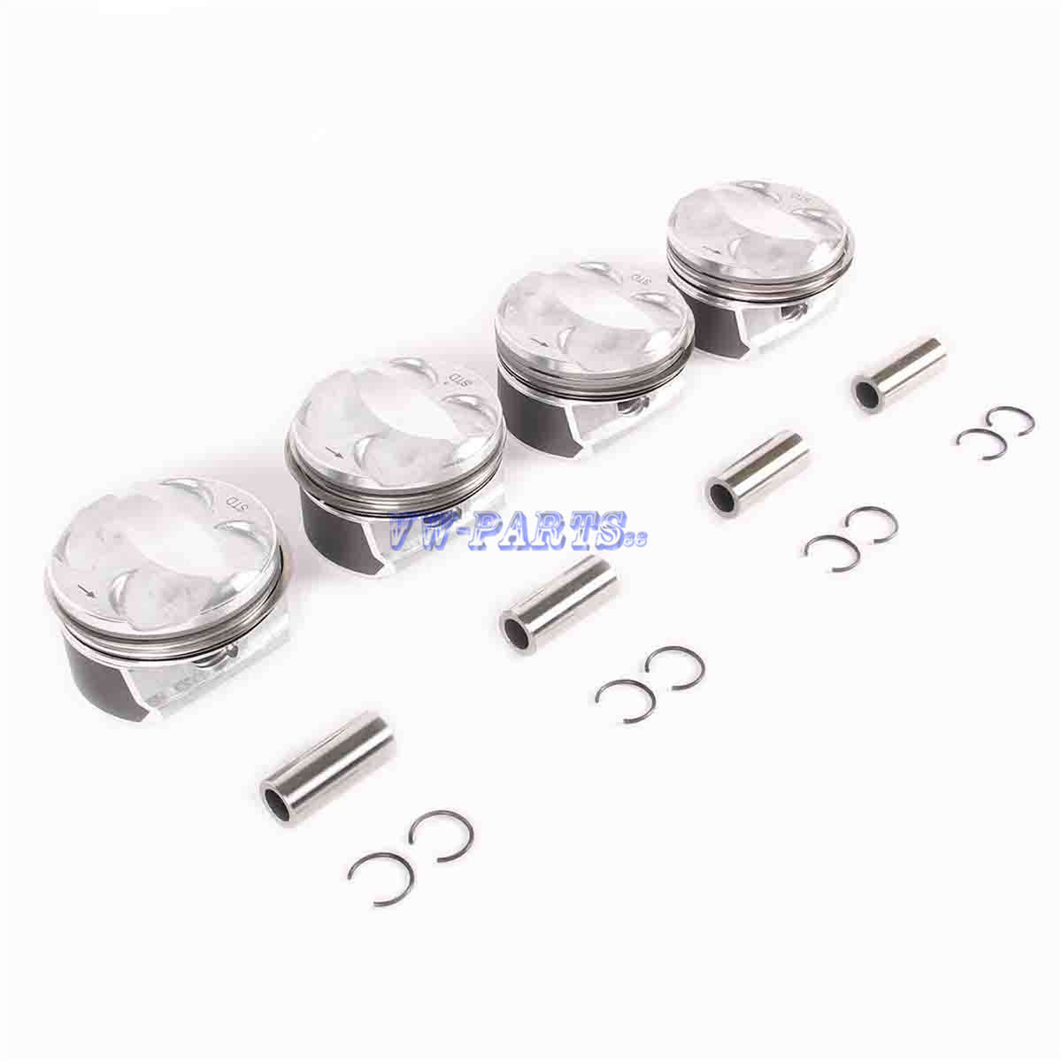 1.4L Engine Piston & Ring Assembly Fit For MINI One PSA Peugeot 16V 11257566478