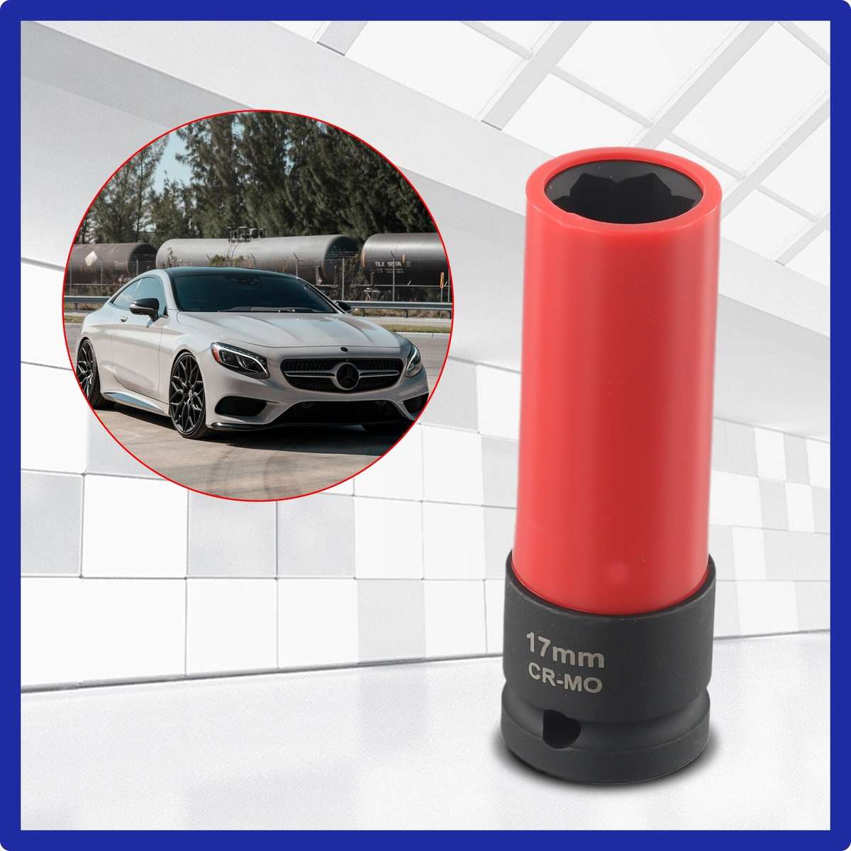 For GL450 2013-2016 CTA 17 Mm Flower Design Impact Lug Nut Socket