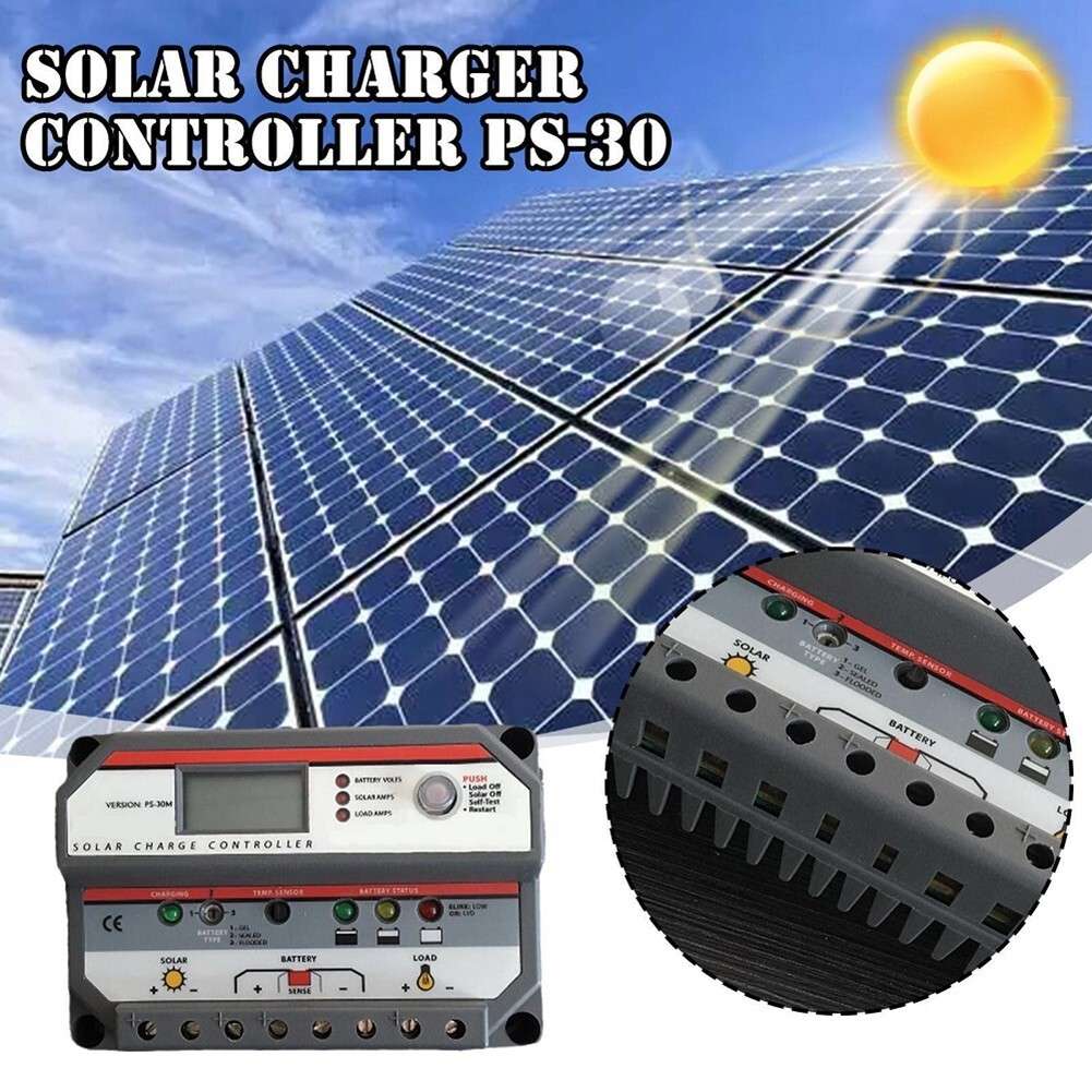 ProStar 30 LCD Display Solar Controller PS30M PWM Charger 1224V 30A