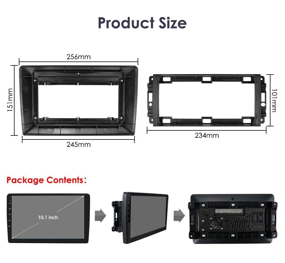 For Jeep Wrangler 3 JK 2007-2016 10.1" Android Car Radio Stereo GPS SAT NAV 32GB