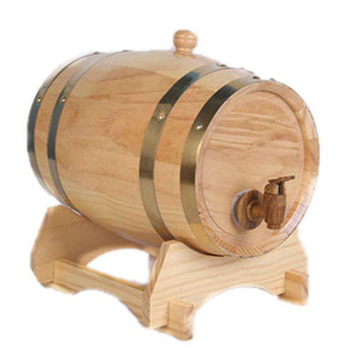 1.5L Wooden Oak Whisky Wine Barrel