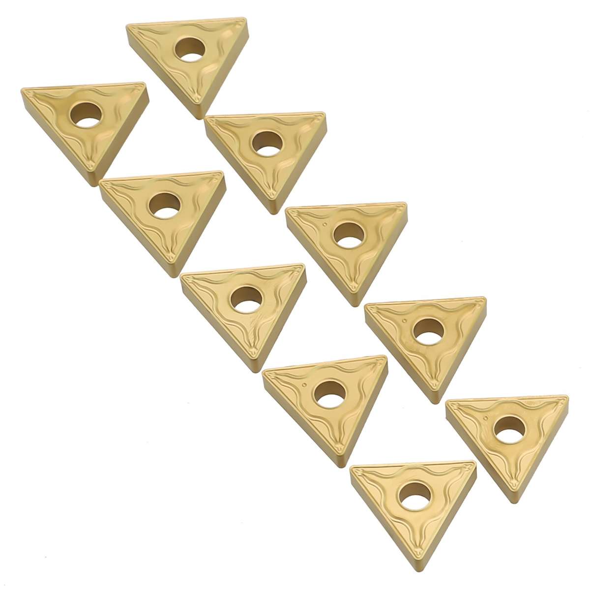 10 Pieces TNMG432 Carbide Inserts For CNC Lathe Turning Tool High Quality