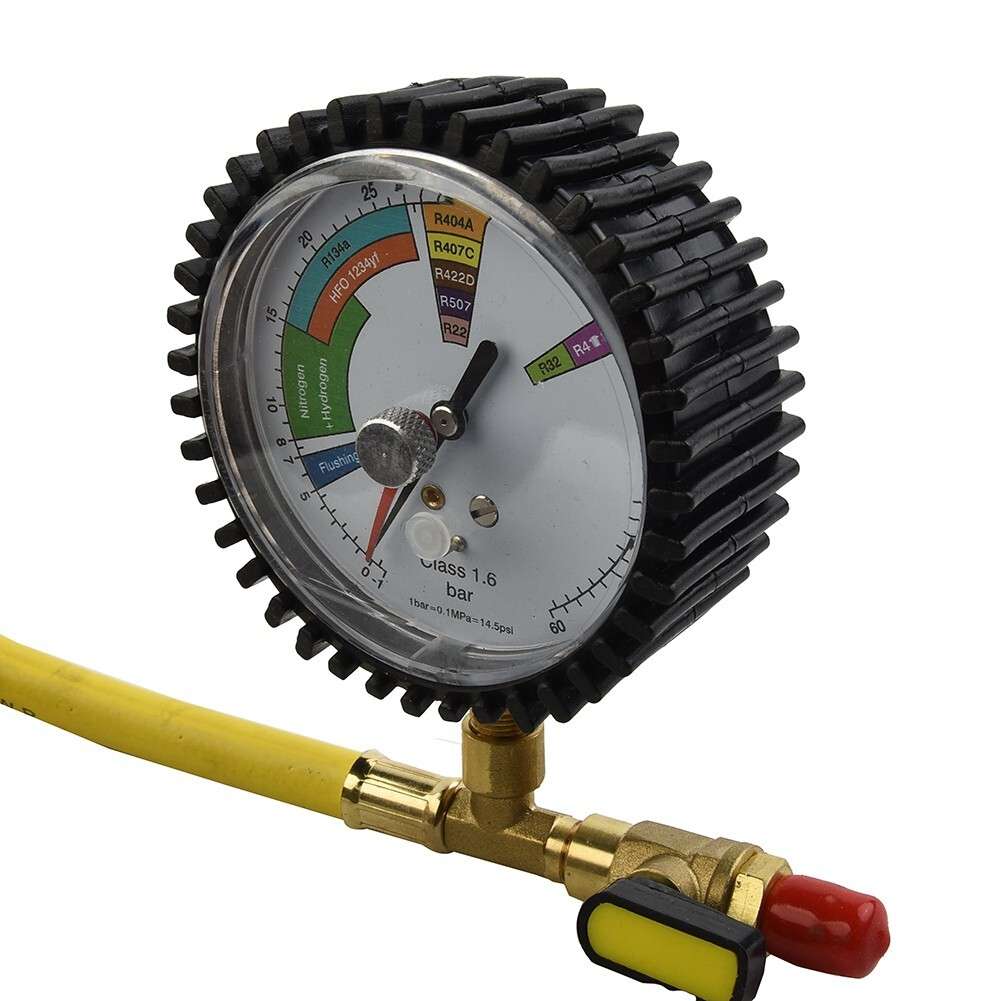 Nitrogen Pressure Tester HVAC Systems Cold Test Table Tools 1/4 SAE Inch