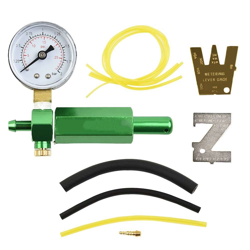 Upgrade Your Carburetor Testing High Quality Gauge And Extra Fuel Line Hose