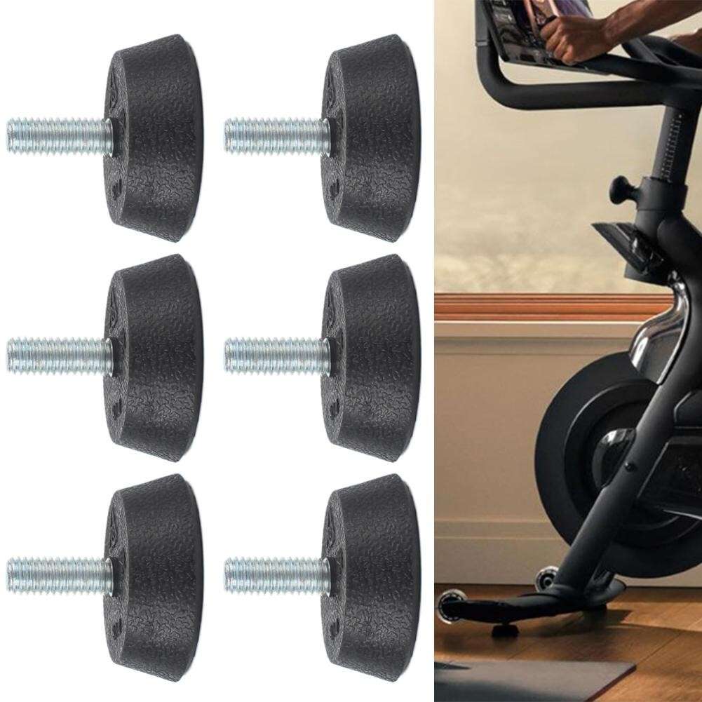 Exercise Bike Accessories 6pcs Shock Absorbing Foot Pads For Safe Workouts