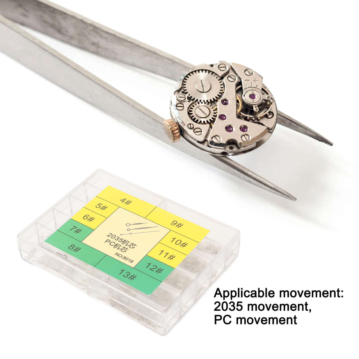 Watch Hands Replacement Parts Hour Minute Second Alloy Portable Precise Watc CHW