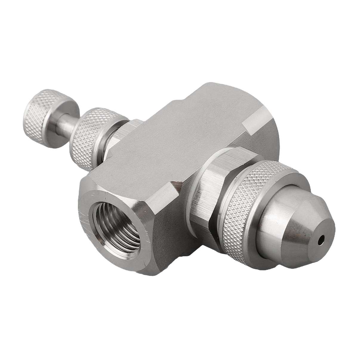 Air Atomizing Nozzle 1/4BSPT Misting Low Pressure Solid Cone Spray Tip Nozzles