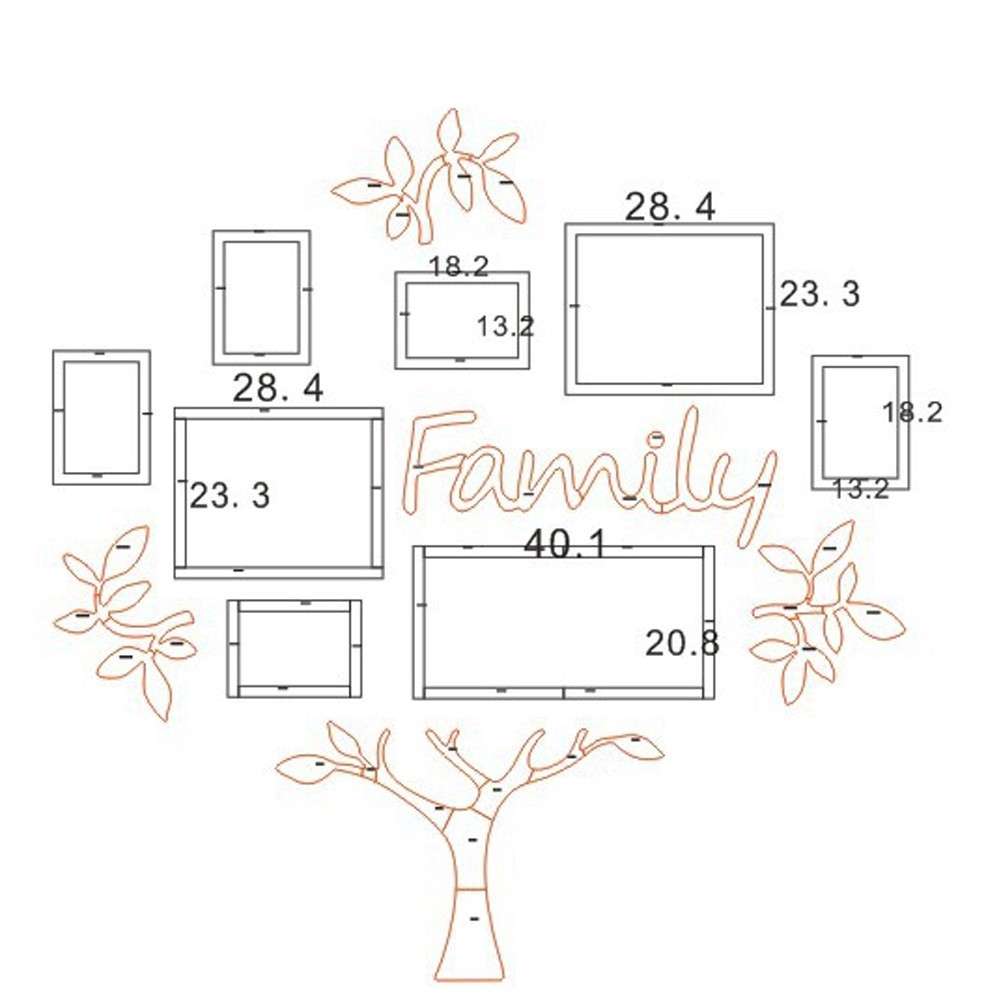 Contemporary Family Tree Wall Mount Decor Create A Nature Enlightened Ambiance